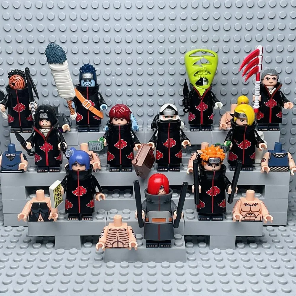 Naruto Akatsuki Custom Minifigures Lot of 11 - Picture 1 of 9